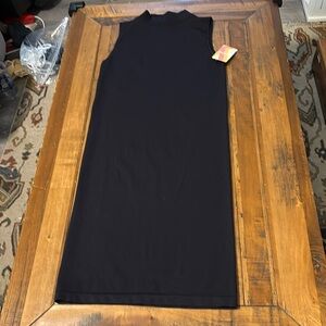 Yummie Lagos mockneck smoothing tank dress, size large